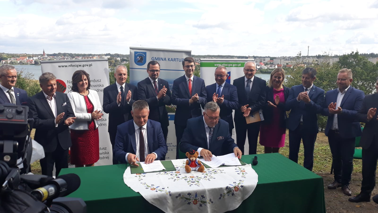 Uroczystość podpisania umowy