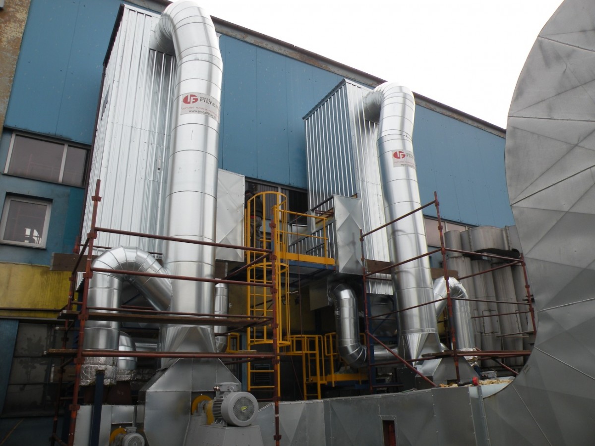 Instalacja odpylania spalin w Chojnicach