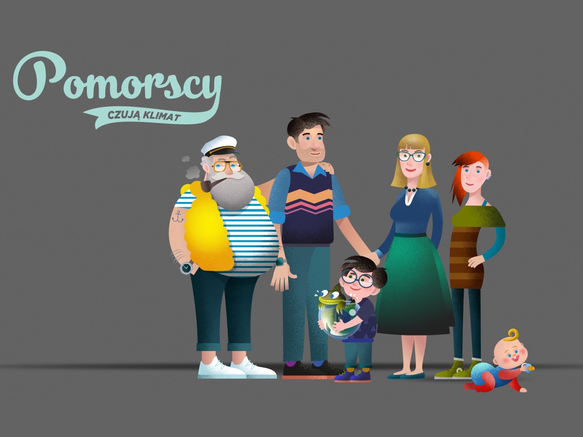 Logo kampanii "Pomorscy czują klimat"