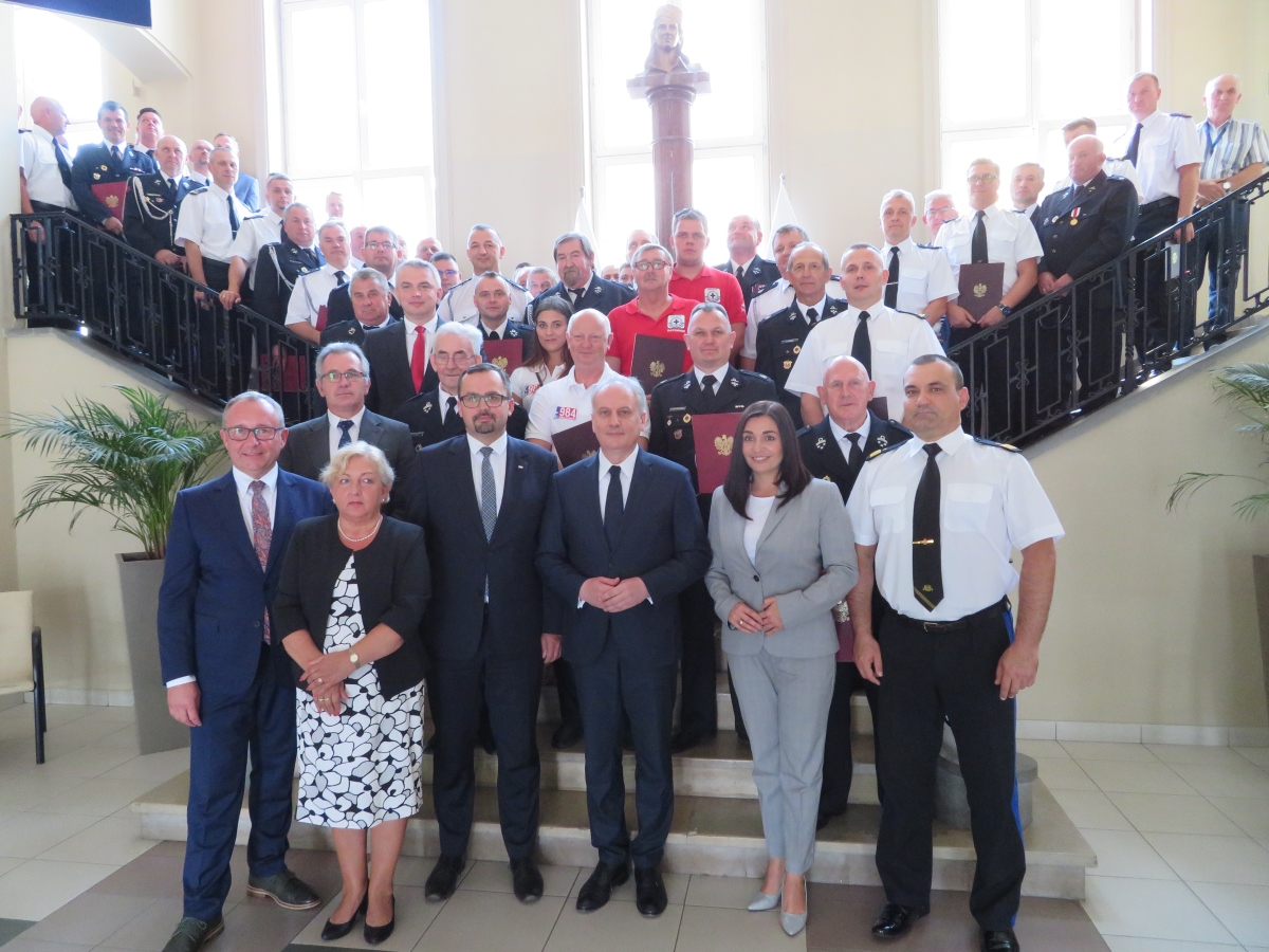 Zdjęcie grupowe uczestników spotkania w Pomorskim Urzędzie Wojewódzkim