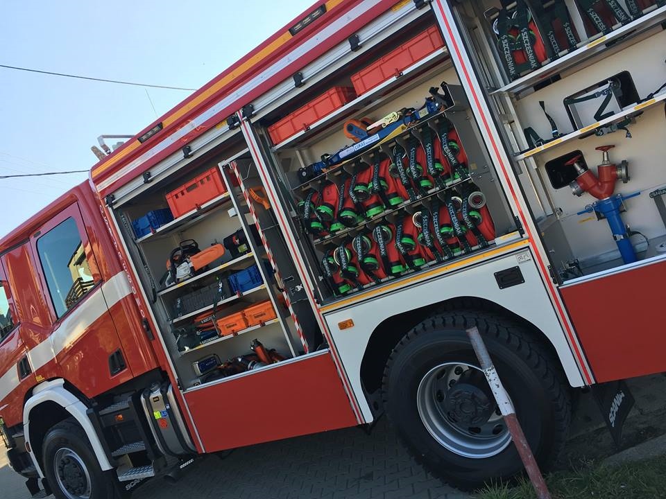 Samochód ratowniczo-gaśniczy zdj. archiwum WFOŚiGW w Gdańsku