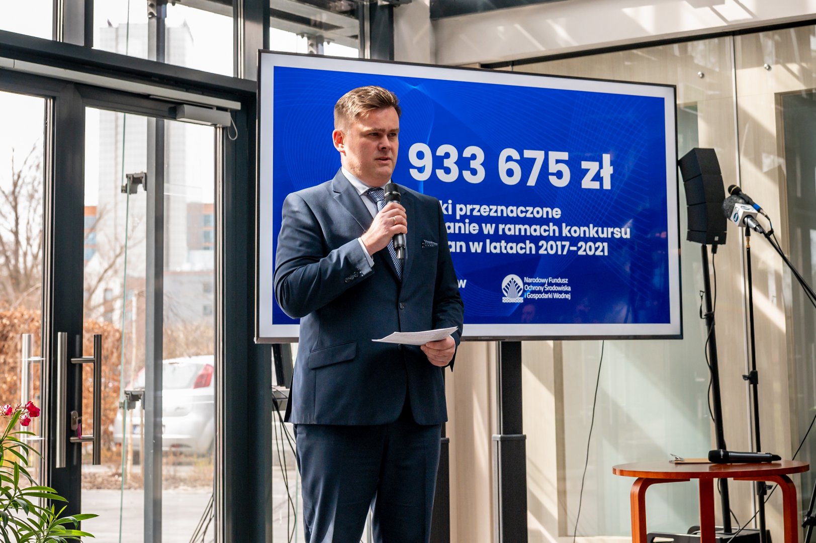 Prezes WFOŚiGW w Gdańsku Szymon Gajda