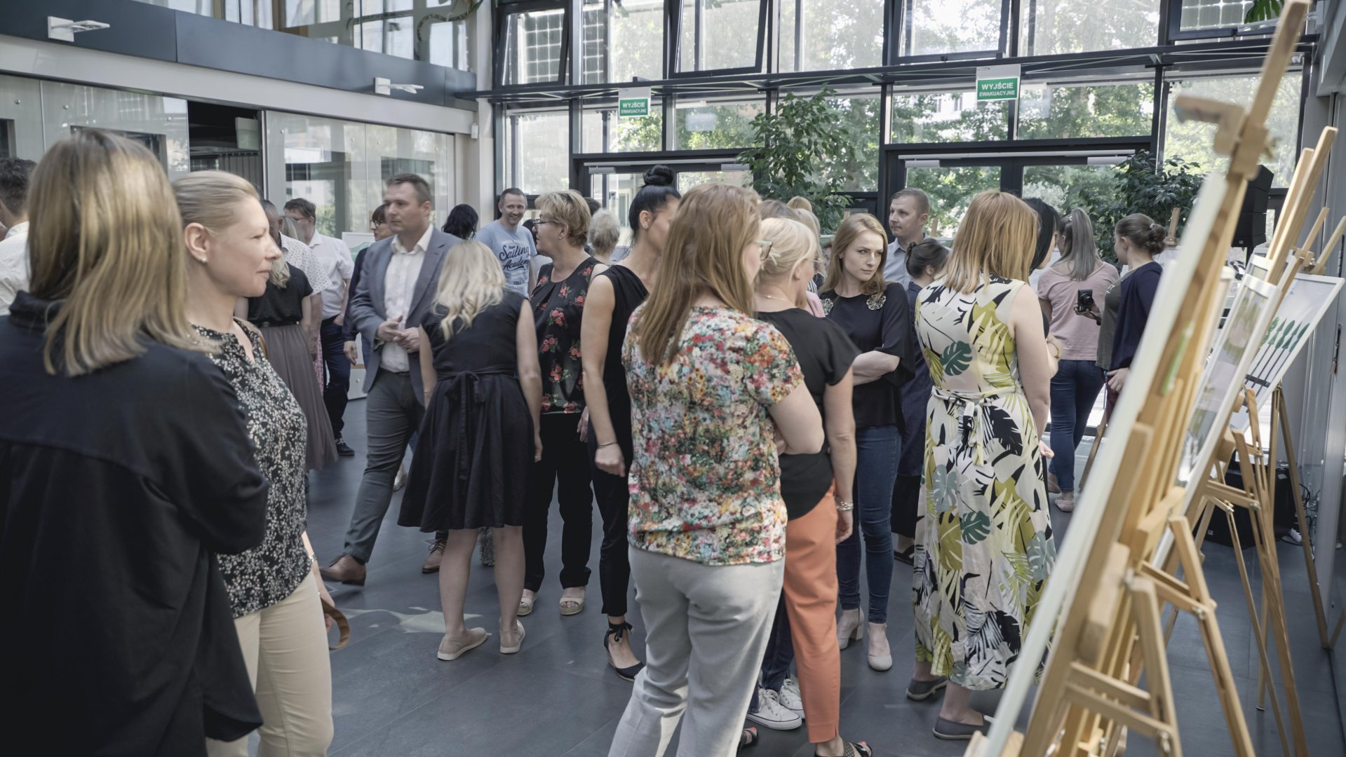 Wernisaż prac Kolej na ekologię!