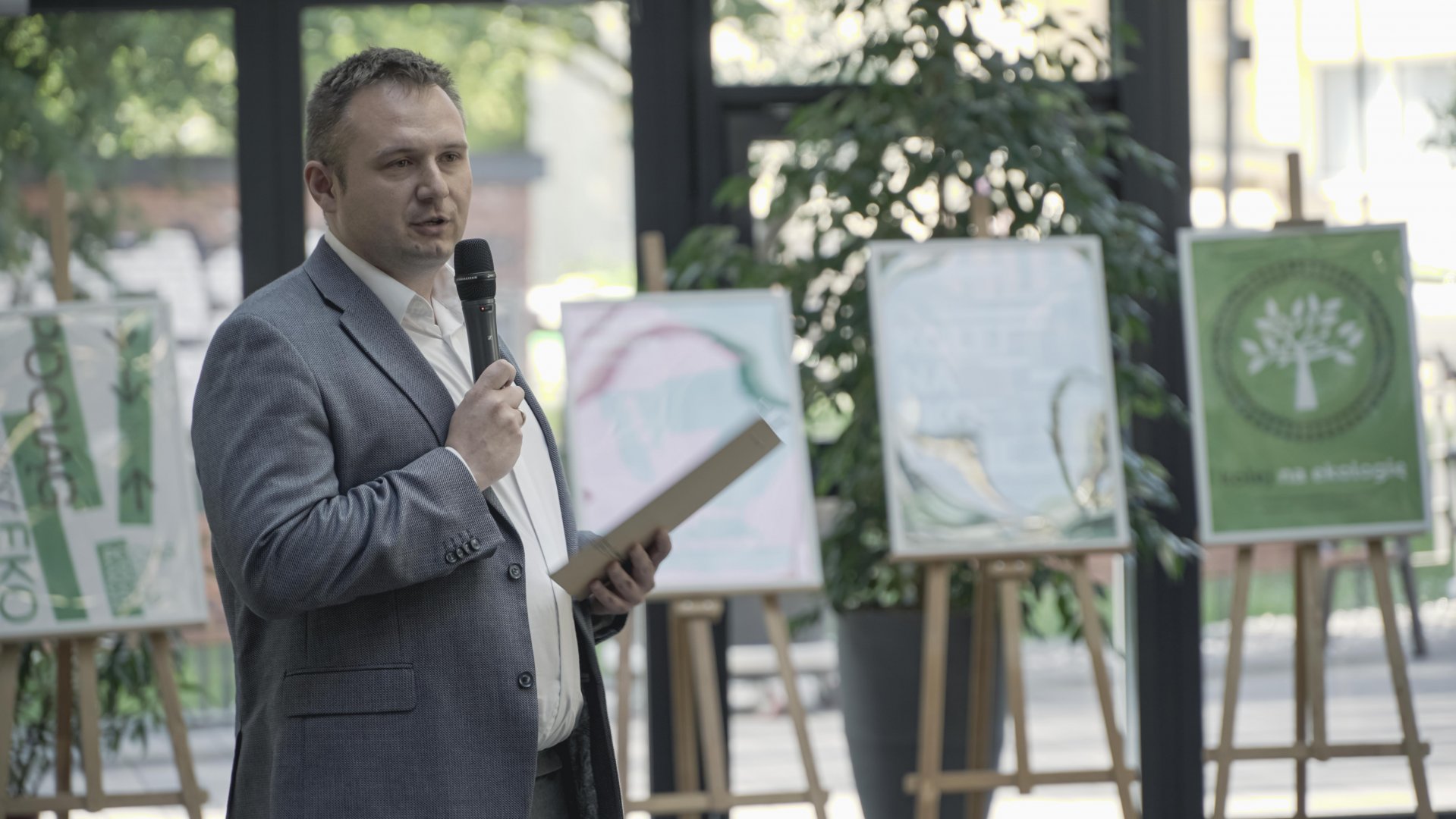 Wernisaż prac Kolej na ekologię!