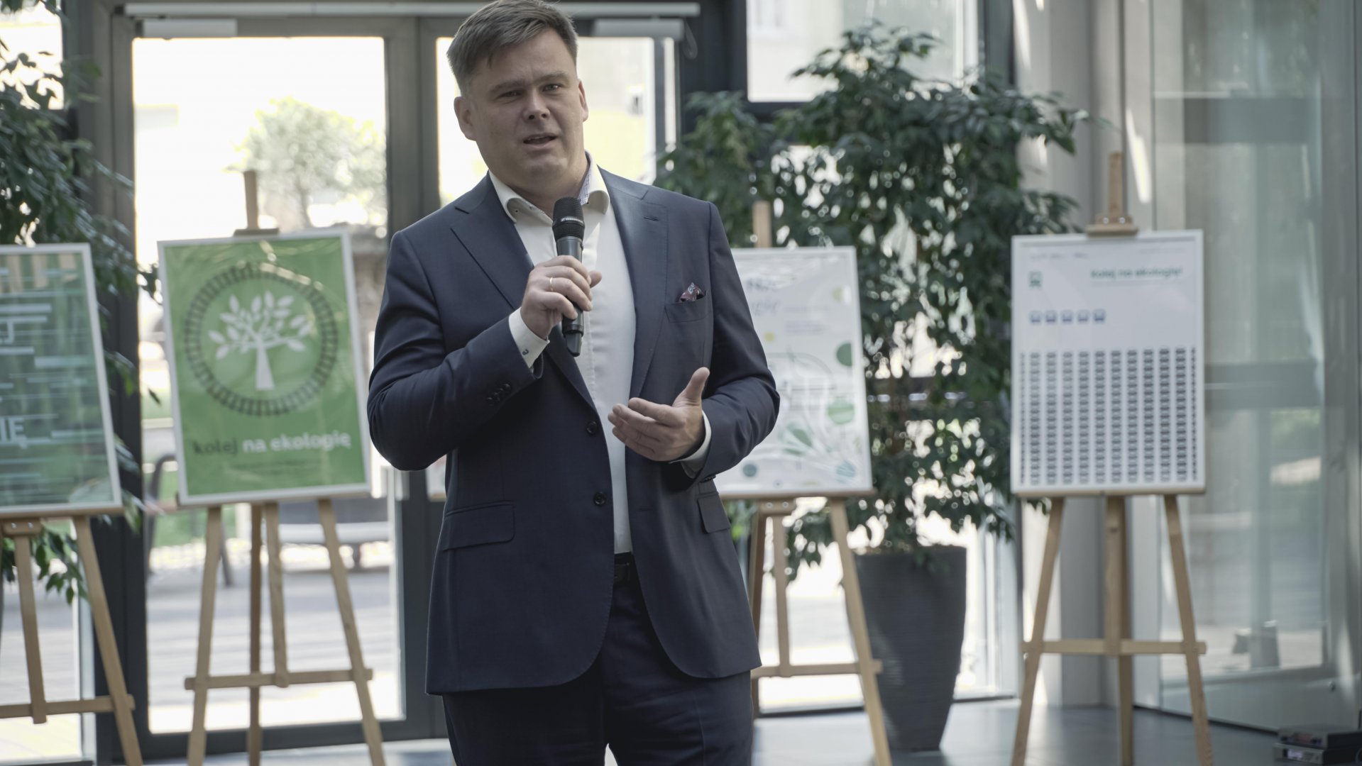 Wernisaż prac Kolej na ekologię!