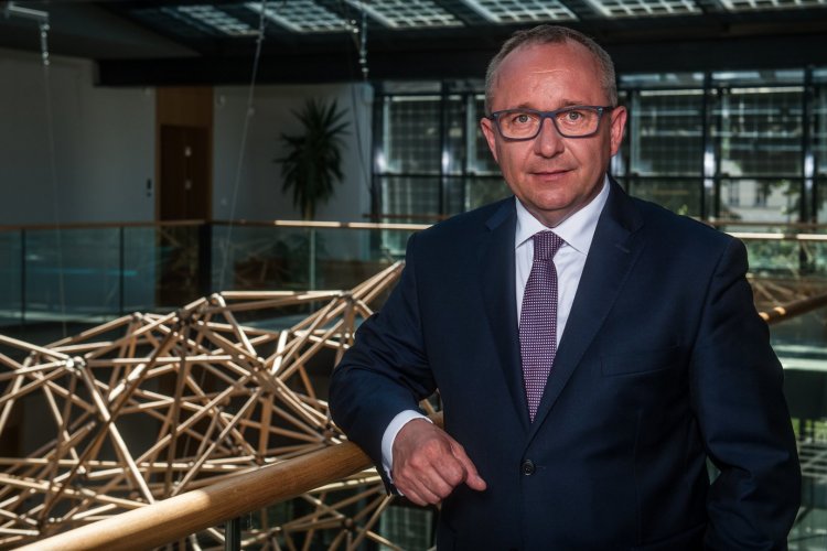 Prezes WFOŚiGW w Gdańsku Maciej Kazienko zdj. KFP