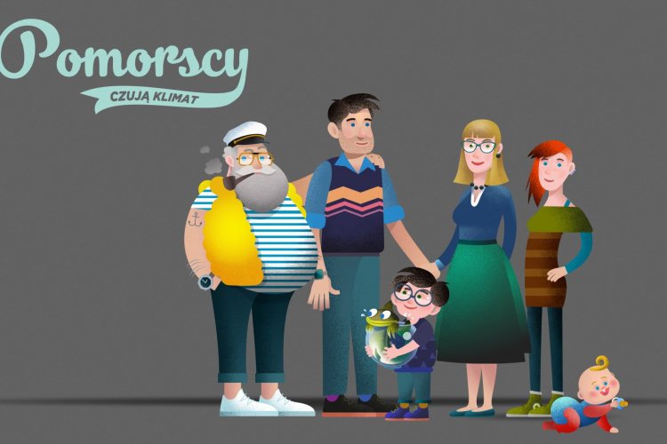 Logo kampanii "Pomorscy czują klimat"