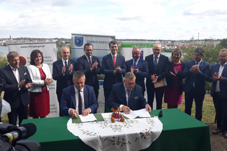 Uroczystość podpisania umowy