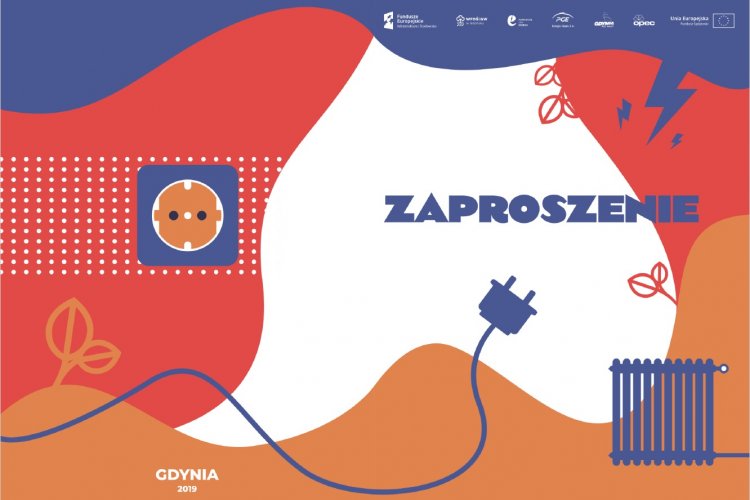 Plakat promujący seminarium „Energetyka obywatelska i współczesne wyzwania energetyczne w gminach”