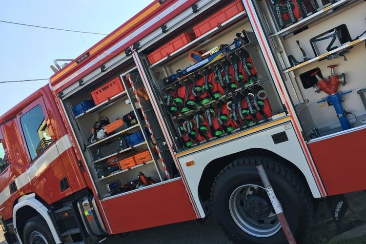 Samochód ratowniczo-gaśniczy zdj. archiwum WFOŚiGW w Gdańsku